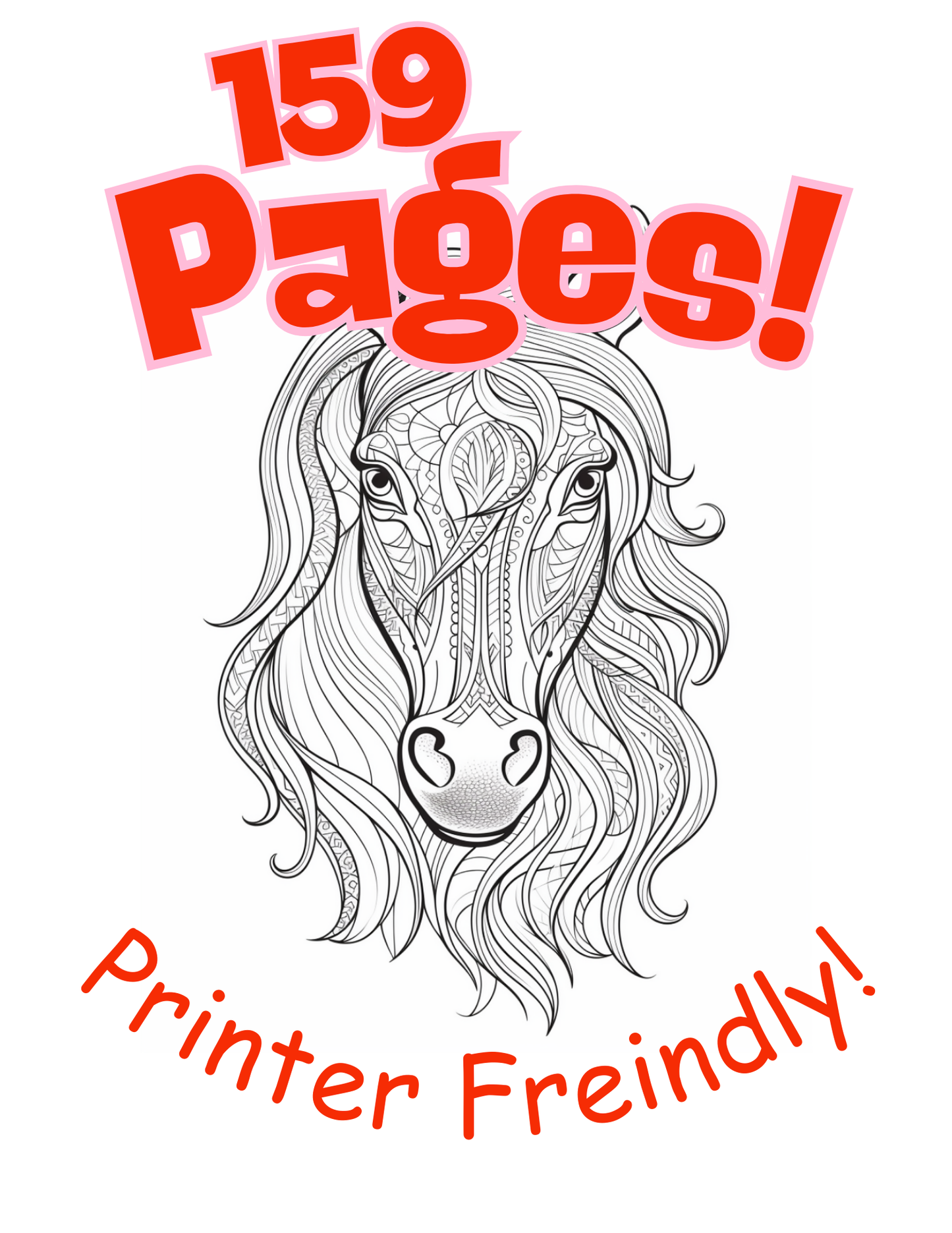 Horse Coloring Book Bundle Deal
