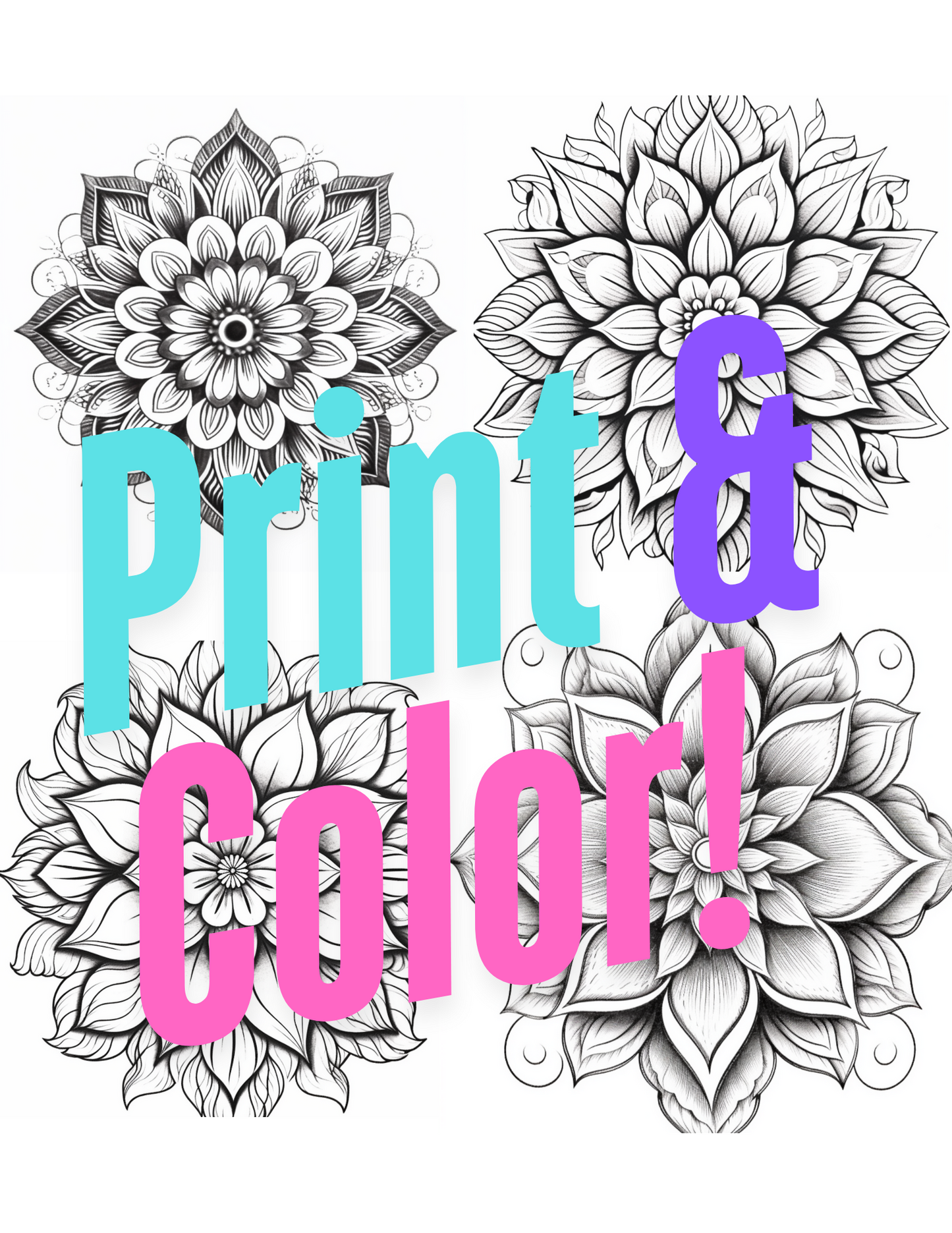 Classic Mandala Coloring Book Vol #1