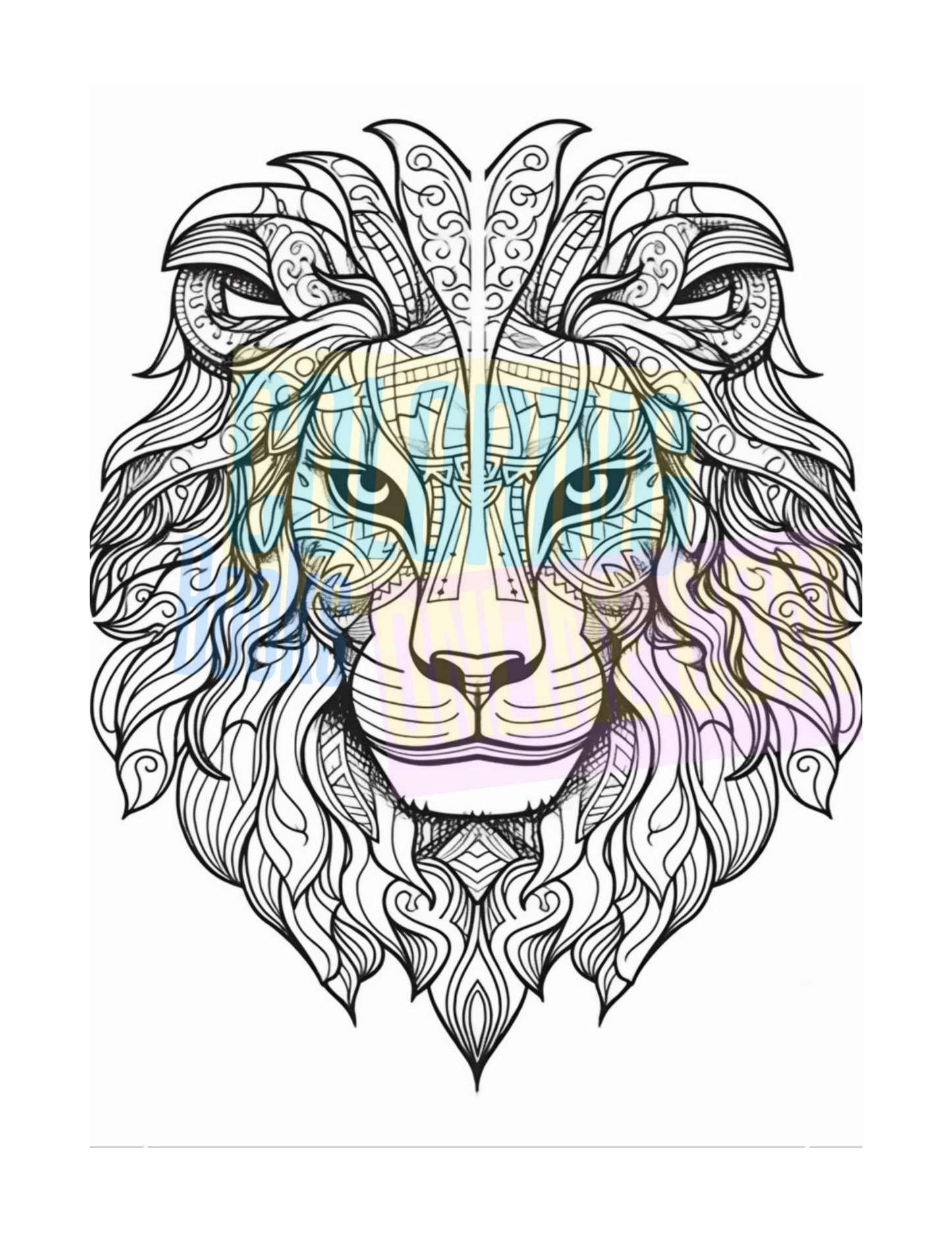 Animal Coloring Book Vol #1