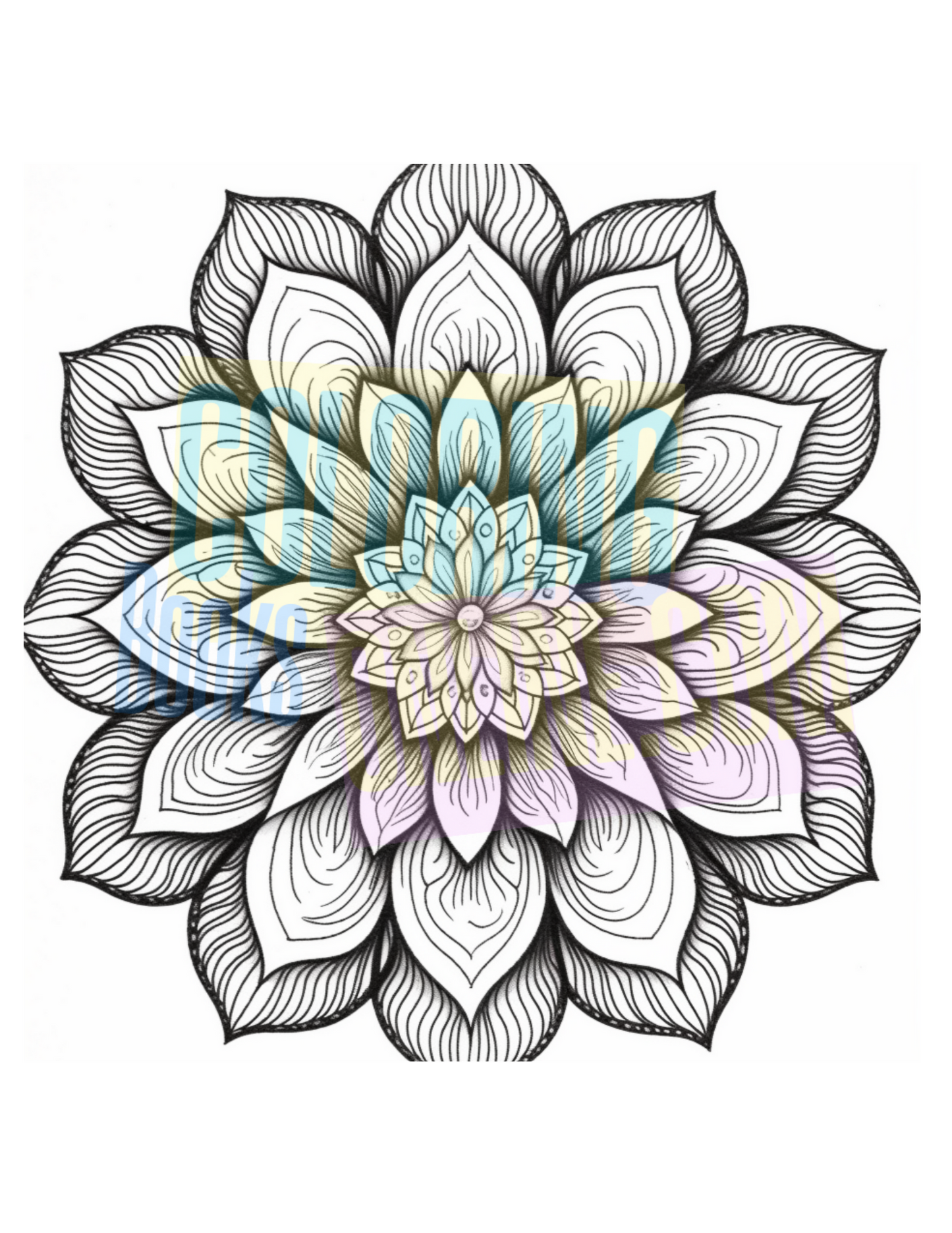 Classic Mandala Coloring Book Bundle Deal