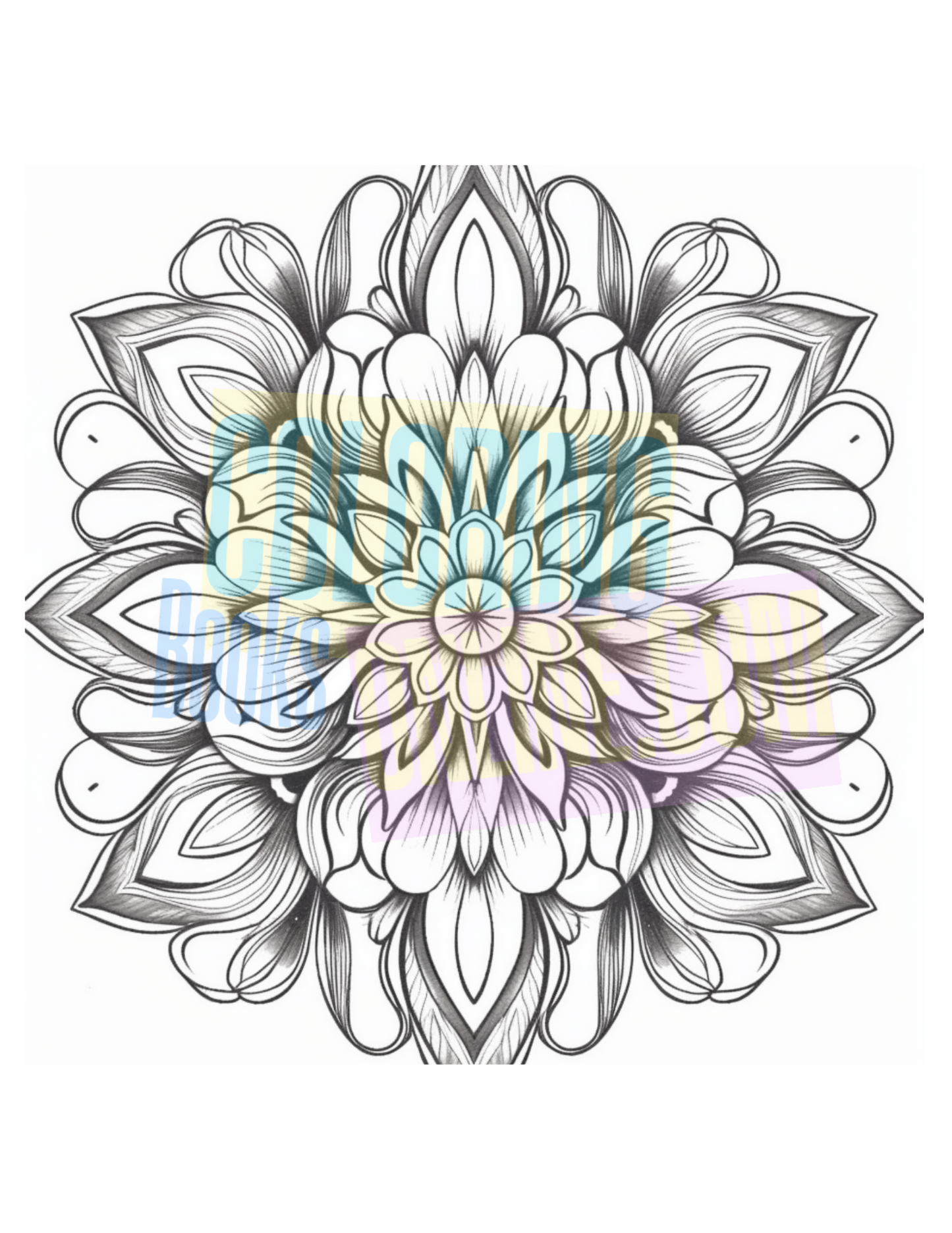 Classic Mandala Coloring Book Vol #3