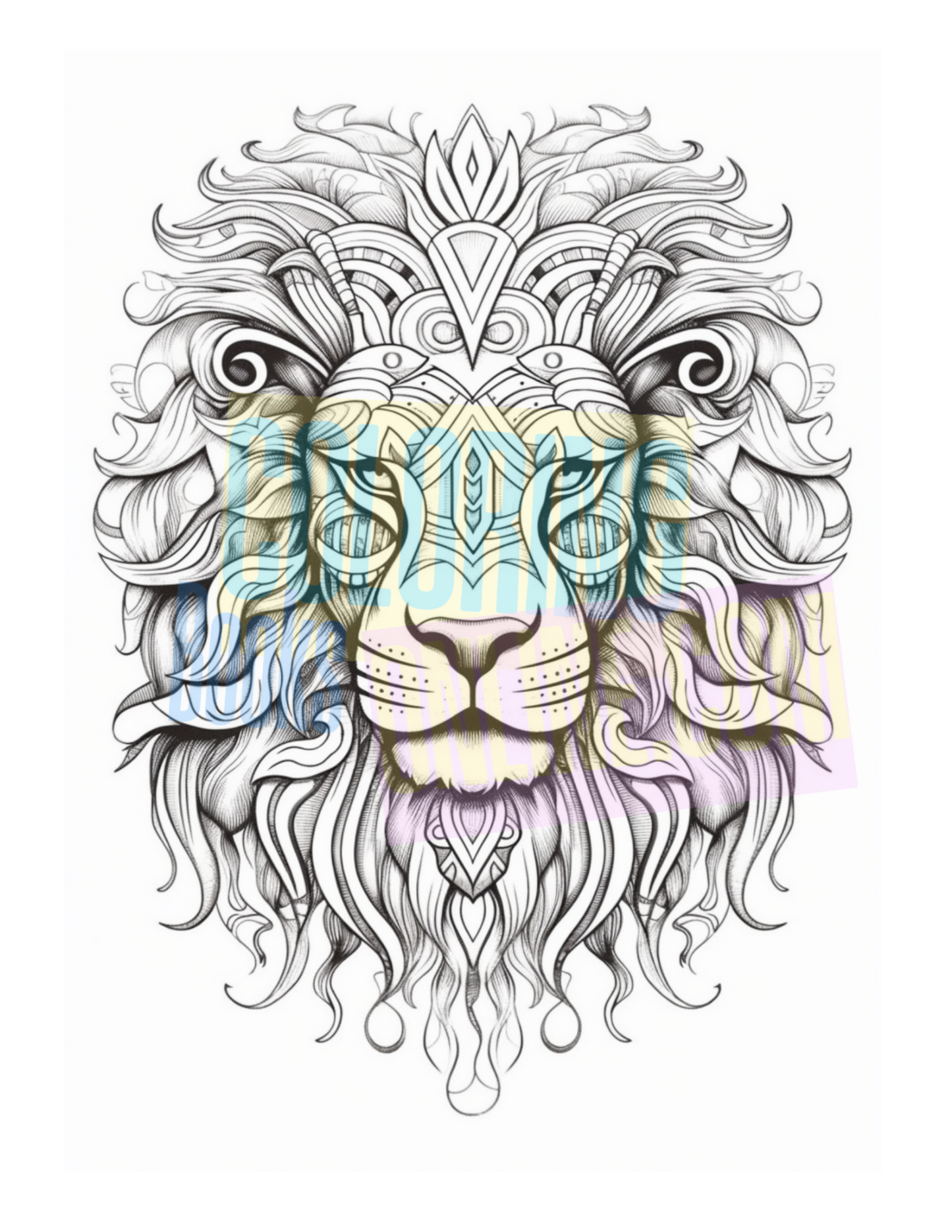 Animal Coloring Book Vol #2
