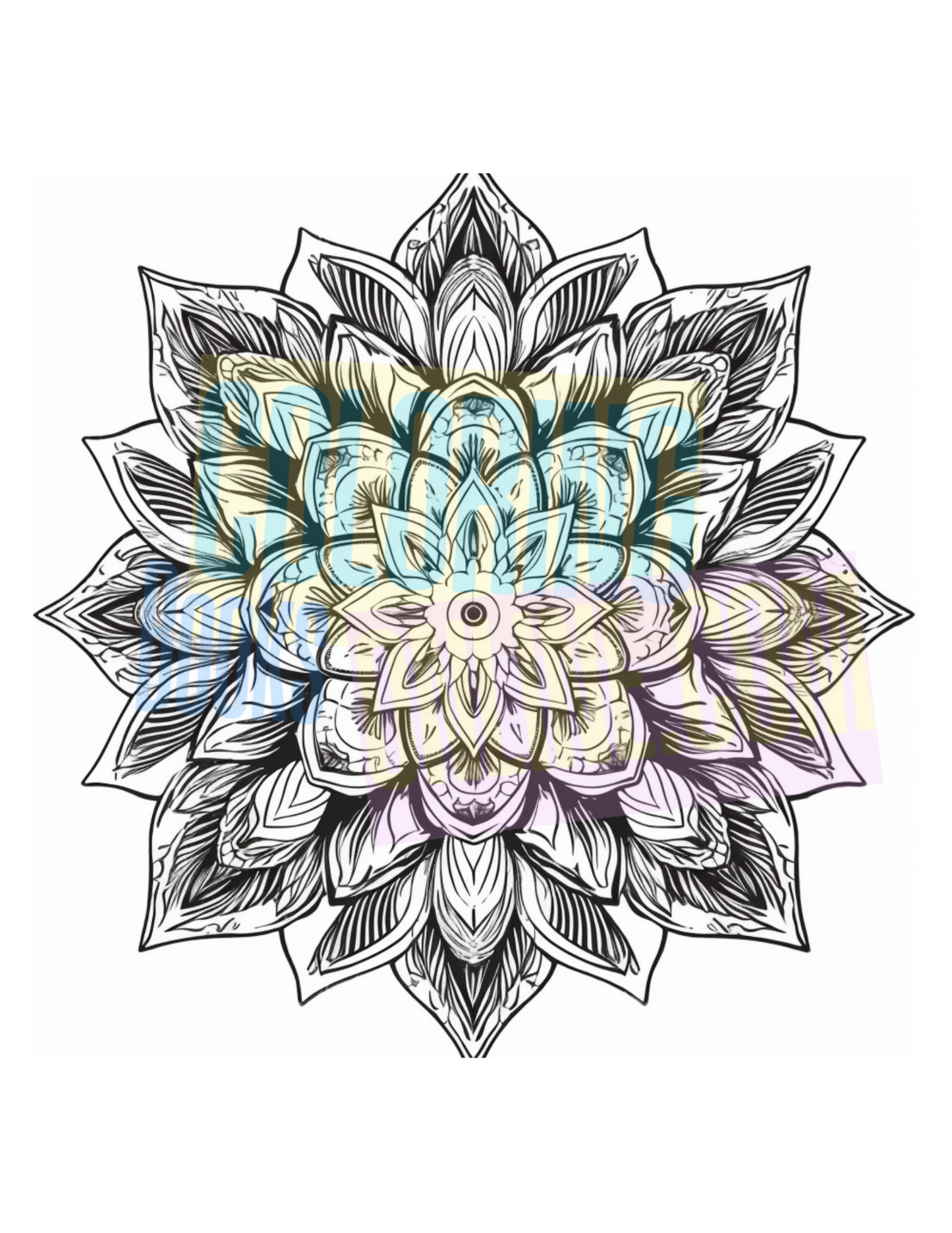 Classic Mandala Coloring Book Vol #2