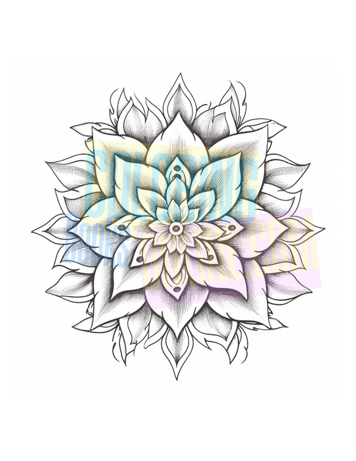 Classic Mandala Coloring Book Vol #2